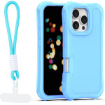 TFO Safepop Case With Strap For Iphone 16 Pro Max 6,9'' blue