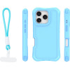 TFO Safepop Case With Strap For Iphone 16 Pro Max 6,9'' blue