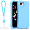 TFO Safepop Case With Strap For Iphone 16e / 17e blue