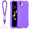 TFO Safepop Case With Strap For Iphone 16e / 17e purple