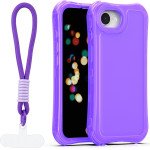 TFO Safepop Case With Strap For Iphone 16e / 17e purple