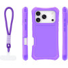 TFO Safepop Case With Strap For Iphone 17 Pro Max 6,9'' purple