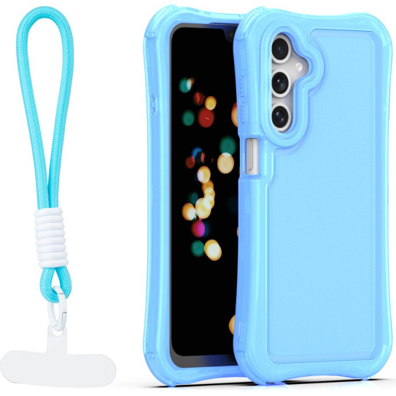 TFO Safepop Case With Strap For Samsung Galaxy A16 4G / A16 5G blue