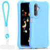 TFO Safepop Case With Strap For Samsung Galaxy A17 4G / A17 5G / A26 5G blue