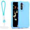 TFO Safepop Case With Strap For Samsung Galaxy A36 5G / A56 5G / A37 5G blue