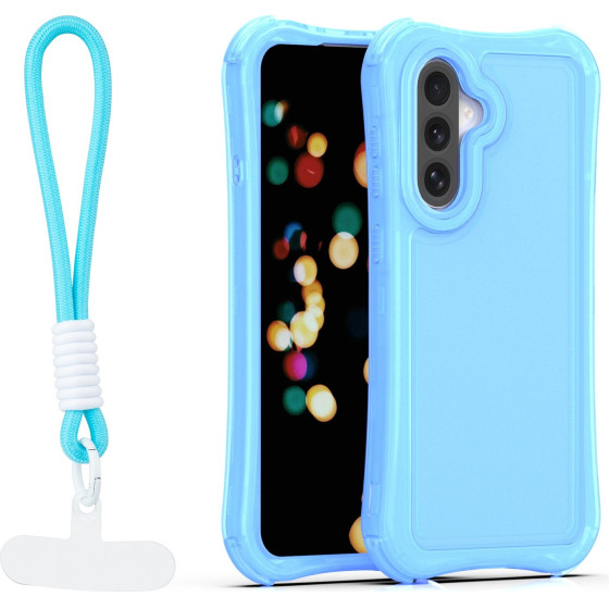 TFO Safepop Case With Strap For Samsung Galaxy A57 5G blue