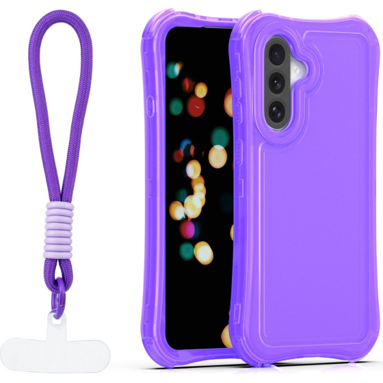 TFO Safepop Case With Strap For Samsung Galaxy A57 5G purple