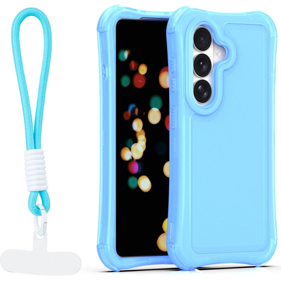 TFO Safepop Case With Strap For Samsung Galaxy S26 blue