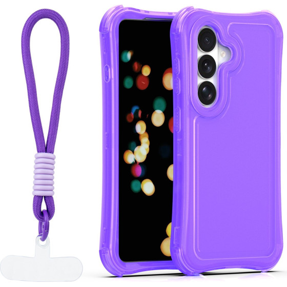 TFO Safepop Case With Strap For Samsung Galaxy S26 Plus purple