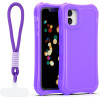 TFO Safepop Case With Strap For Iphone 11 purple