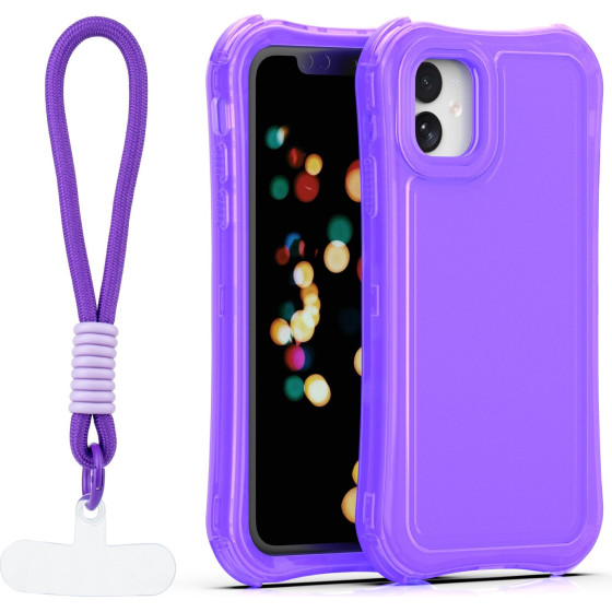 TFO Safepop Case With Strap For Iphone 11 purple