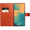 Mezzo Book Case For Redmi Note 15 4G Cats Brown OEM