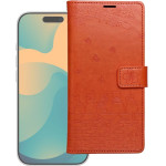Mezzo Book Case For Samsung S26 Cats Brown OEM