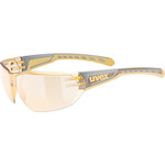 UVEX Equate Cycling Glasses Smoke/Orange - (53/3/082/2112/UNI)
