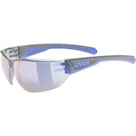 UVEX Equate Cycling glasses, black/Blue matt/Mirror Blue - (53/3/082/2416/UNI)