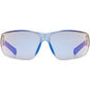 UVEX Equate Cycling glasses, black/Blue matt/Mirror Blue - (53/3/082/2416/UNI)