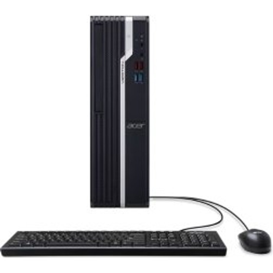 Intra Acer Desktop Business Veriton VX2680G, Intel Pentium Gold G6605, 8GB DDR4, 480GB Ssd NVME, 1TB HDD, Intel Uhd GRAPHICS, Gr Keyboard & MOUSE, Gb LAN, Mini TOWER-DESKTOP, 180W PSU, WIN11PRO, 2YW For Con - (�����00067526)