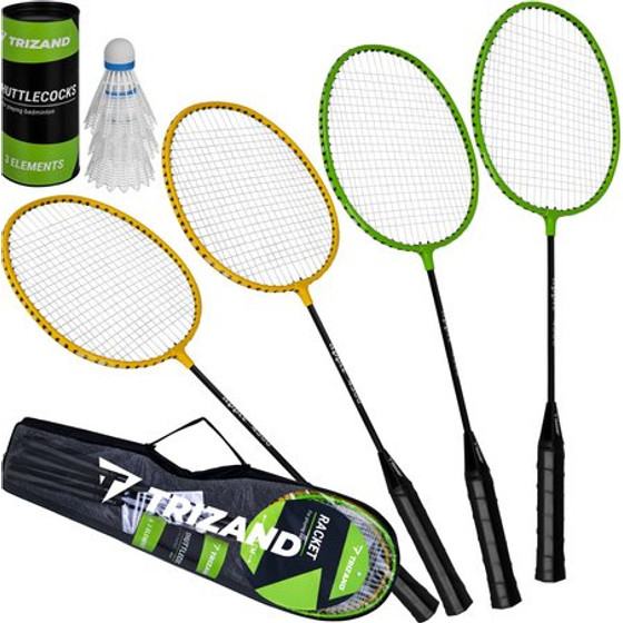 Trizand Badminton Set In a Case - 8 Pieces - (19053-0)