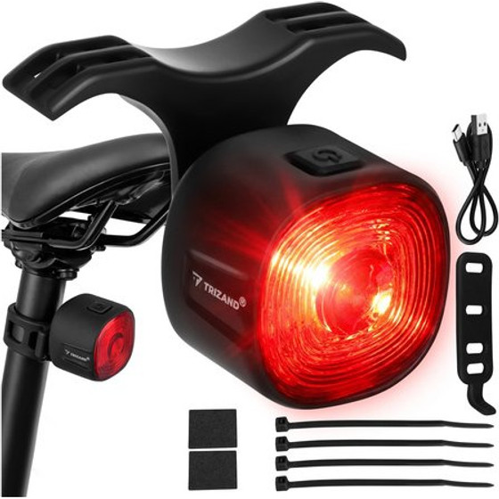 Trizand Red Bicycle Lamp - (19054-0)
