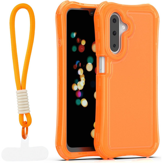 TFO Safepop Case With Strap For A17 4G / A17 5G / A26 5G orange