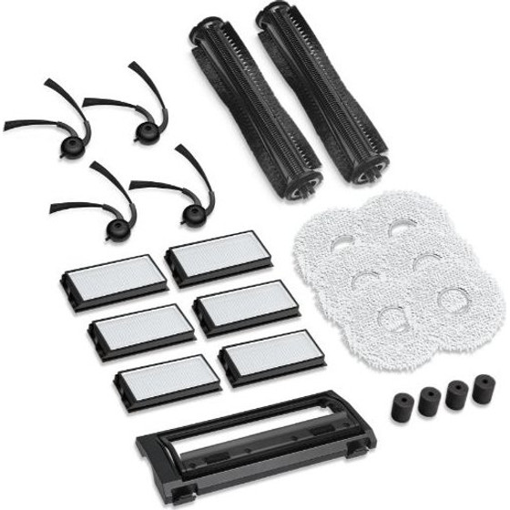 TP-Link Replacement Kit Tapo RVA110/RV50 Pro Omni/Main Brush/Side Brushes/Filters-RVA110 - (Tapo RVA110)