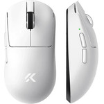 MCHOSE A7 V2 Ultra White - Wireless Gaming Mouse - Dual 8K, Omron Mechanical - (HW-A7V2-6)