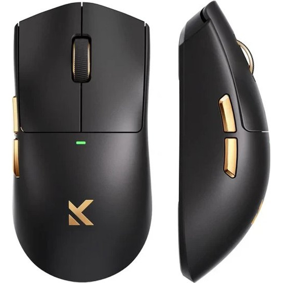 MCHOSE K7 Ultra Black - Wireless Gaming Mouse - Dual 8K, Omron Mechanical, Magnetic Charging Dock - (HW-K7-13)