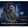 MCHOSE Wireless Gaming Headphones - V9 Pro Icy White - Bluetooth , 2.4G - (HW-V9-5)