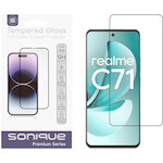 Sonique Hardy Glass Premium Series Hd Full Cover 9H Realme C71 4G �����