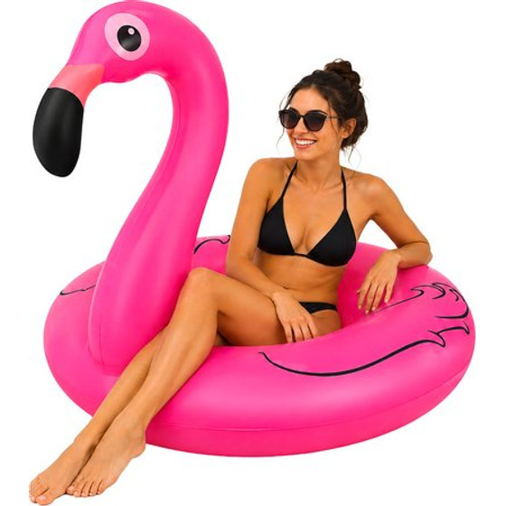 Trizand Inflatable ring flamingo 102 cm - (19091-0)