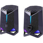 Defender Pc Speakers Rocket 2.0 6W Led Usb Black - (65094)