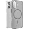 Puro Lightfeel Case For Iphone 17 Compatible With Magsafe - Transparent And Black - (PUIPC1763HAZEMBLK)