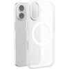 Puro Lightfeel Iphone 17 Case Compatible With Magsafe - Clear And White - (PUIPC1763HAZEMWHI)