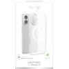 Puro Lightfeel Iphone 17 Case Compatible With Magsafe - Clear And White - (PUIPC1763HAZEMWHI)