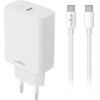 Maxlife Travel Fast Charger Pd Qc 30W + Data Cable Type C White - (MXTC-10-30CC)