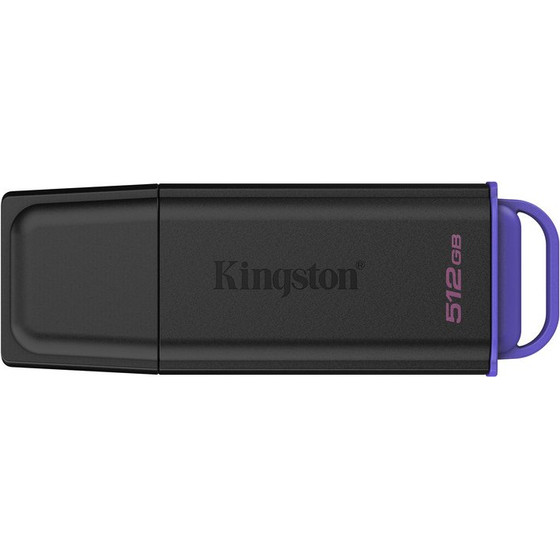 Kingston Usb Flash DTXG2/512 Usb 3.2 Gen 1 Datatraveler Exodia Black 512GB - (DTXG2/512GB)