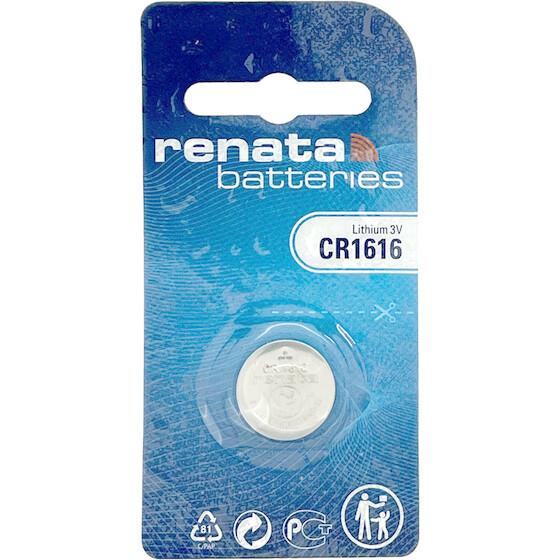 Renata ��������� ���������� ������ CR1616 3V Li-Ion 1 ���. 1/BLISTER