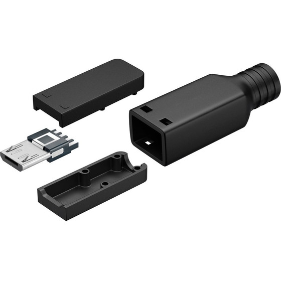 Goobay Micro-Usb Plug, Solder Version (10 pcs) - (80172)