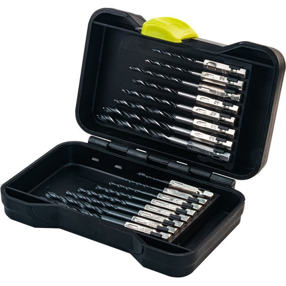 Goobay Tools Metal And Wood Drill Bit Set, 16 Pcs.