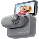 Insta360 Go 3S Motorcycle In-Helmet Pov Bundle - 128GB Midnight Black - (CINSAATA/GO3S124)