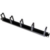 A-LAN Alantec cable organizer Wall Cable holder Black 1 pc(s) - (PK009)