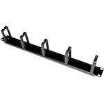 A-LAN Alantec cable organizer Wall Cable holder Black 1 pc(s) - (PK009)