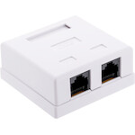 A-LAN Alantec network junction box Cat6 White - (GN011)