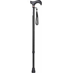 ActionMed Adjustable walking stick black - (LI200AM)