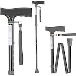 ActionMed Folding walking stick black - (LI100AM)