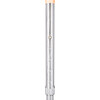 ActionMed Folding walking stick silver - (LI101AM)