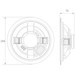 AVTEK Ceiling Speaker Cs 606 - (1SVS70)
