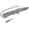 AZYMUT Noz Survivalowy Uberleben Feuer Starter - (H-K2010373)