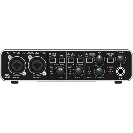 Behringer UMC204HD Supplementary Music Equipment - (27000444)