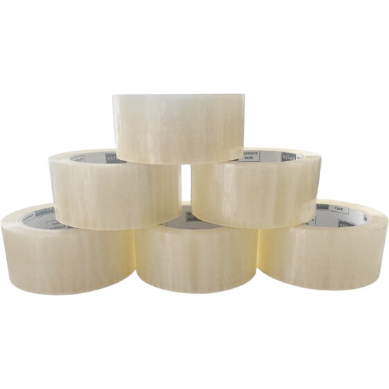 BESTPAK Bstech Silent Release Adhesive Tape Acrylic Transparent 48x66 6 pcs. - (Tasma Akryl Transparent 48x66 6)